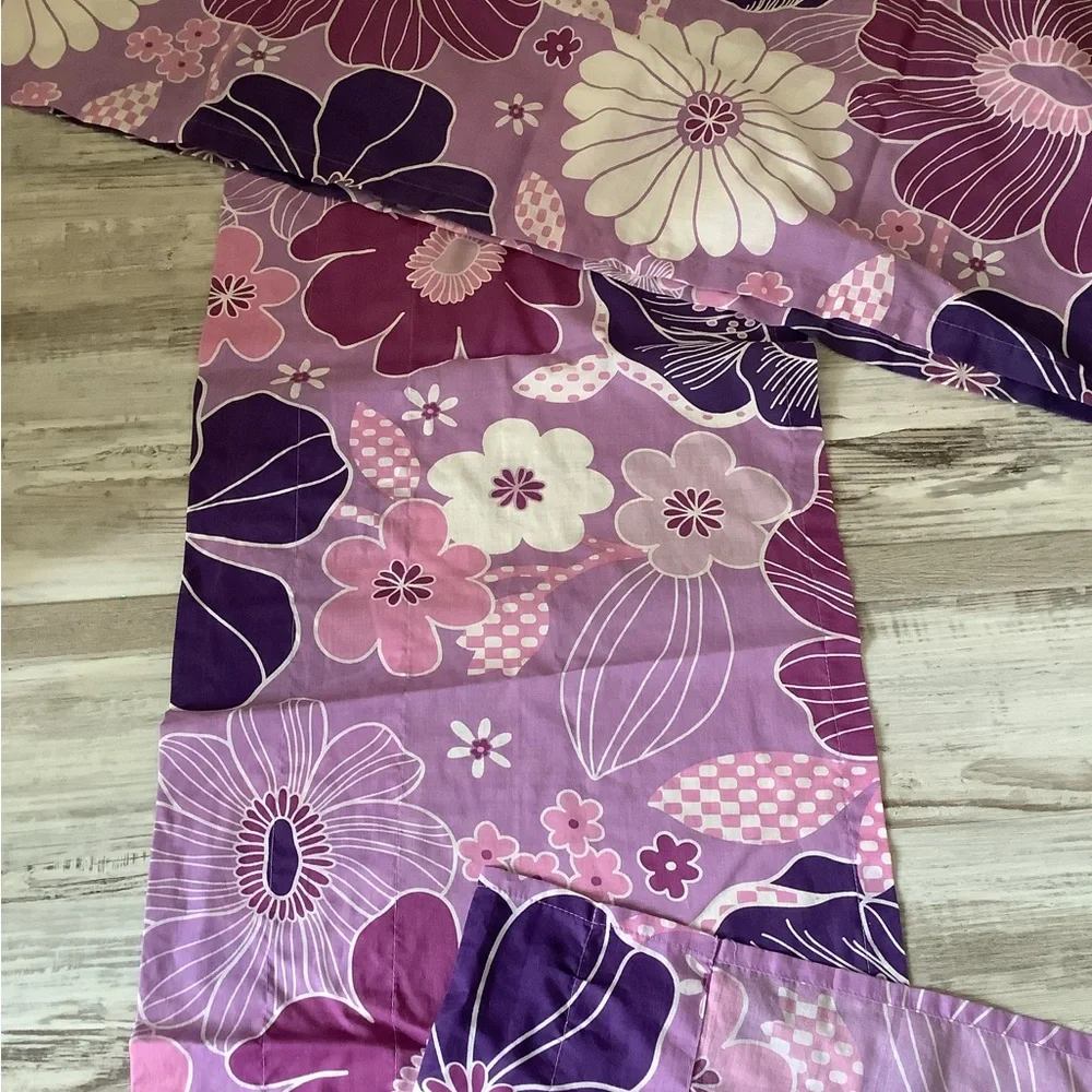 ValanceJCP Home Valances bundle of 3 purple flowers 🌸 84”x15” set of 3